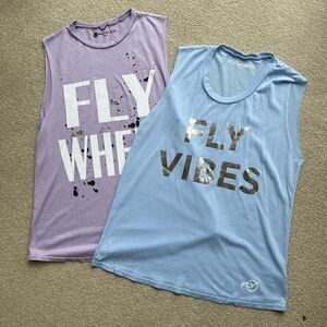 NWOT Flywheel set of 2 tops Size X-Small